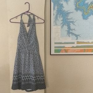 Geometric Print Athleta Halter Dress